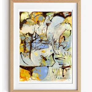 The Cottonwoods by Debbie Warnock  Image: An energetic but calming palette