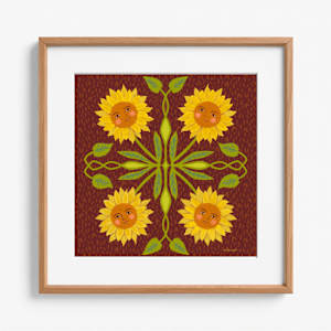 Sunflower Girls by Debbie Warnock 