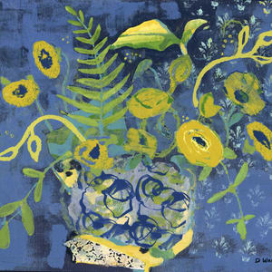 Sunshine and Indigo by Debbie Warnock