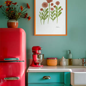 Red Poppies by Debbie Warnock 