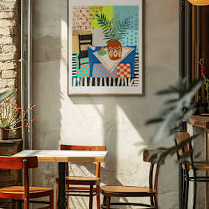 Latte in the Afternoon by Debbie Warnock 