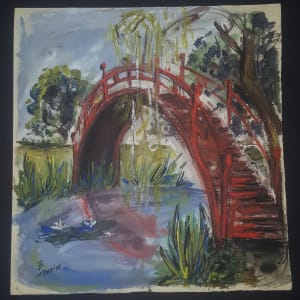 Red Bridge by B Trerise 