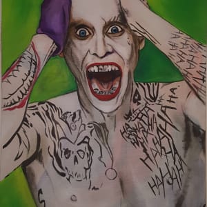 Jared Leto as the Joker by Lia Littlewood