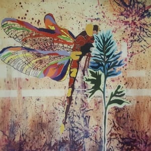 Dreamy Dragonfly by Tania Bolin