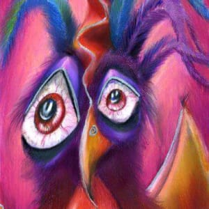 Zombie Chickens by Alma Lee