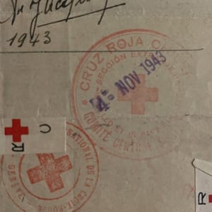 1943 Red Cross Cover France to Chile with France 440 