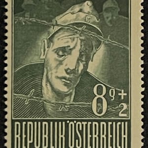 Austria B218 Prisoner of War Semi Postal Stamp