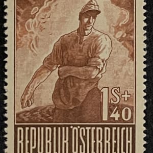 Austria B223 Prisoner of War Semi Postal Stamp