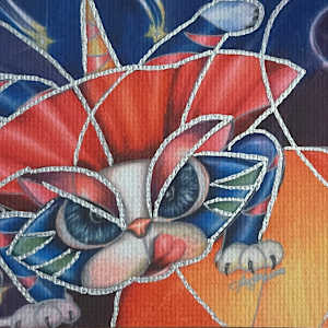 Cubist Cat by Alma Lee