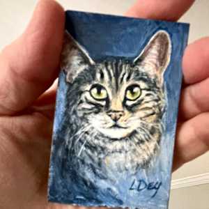 Timid Tiger by Lorraine  Dey, Image 2.