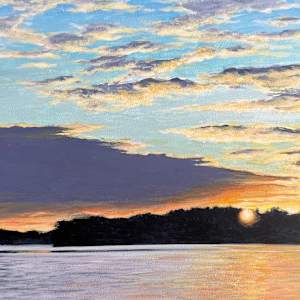 Last Light by Lorraine  Dey