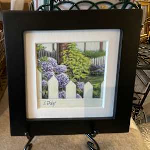 Purple Hydrangeas by Lorraine  Dey, Image 1.