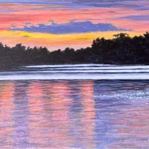 Ruby Sunset by Lorraine  Dey, Image 1.