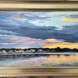 Shark River Vista by Lorraine  Dey 