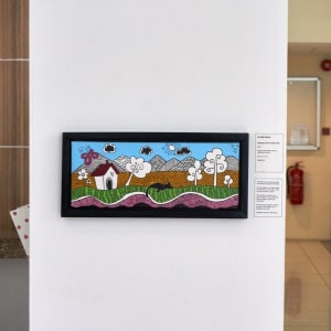 Napping under the Blue Sky (Framed) by Elaine Wong, Image 3.