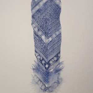 Tapa Feather Large 2 by Feauina Eves, Image 2.