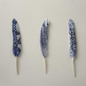 Tapa Feather Mini’s 2 by Feauina Eves, Image 2.