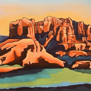 Sunrise in Sedona by Brooke Mack 