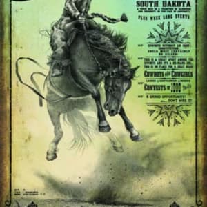 Black Hills Rodeo coronato by Bob Coronato