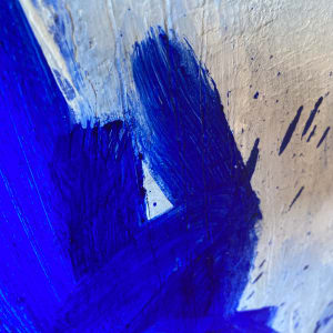 BLUE COSMIC LIGHT 03 by Petronilla Hohenwarter 