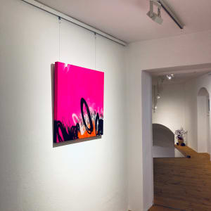 RESILIENCE | Artportfolio Love 07 by Petronilla Hohenwarter  Image: Exhibition View - Castle Wolfstein , District Gallery  Freyung-Grafenau , Bavaria, Germany 