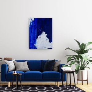 BLUE COSMIC LIGHT 04 by Petronilla Hohenwarter 