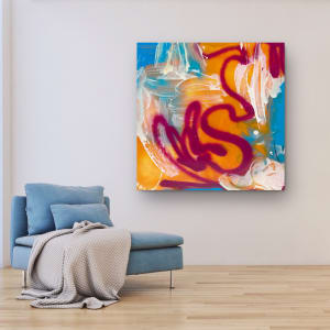 TURN AROUND LOVE 2 by Petronilla Hohenwarter  Image: Art and Interior 