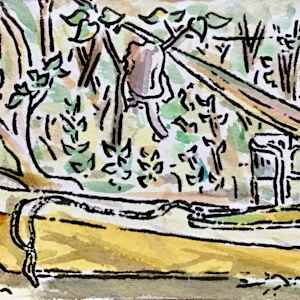 Trusty Kayak at Camp by seanpdwyer, Image 12.