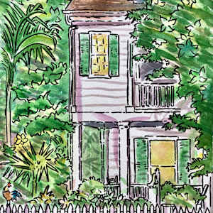Green Evening (Audubon House) by seanpdwyer, Image 1.
