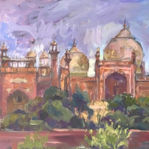 Badshahi Mosque by Gonzalo Ruiz Navarro