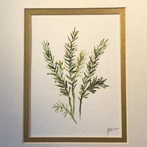 Herbs in a Row (3) by PAULA MOYERS, Image 4.