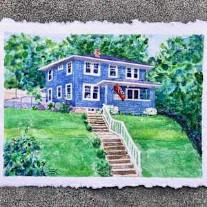 K&R House Portrait by Erin Kerbert