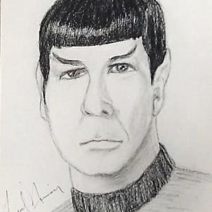 Leonard Nimoy "Spock" by Deborah J. Sutherlin