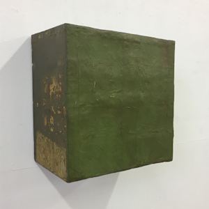 Green Love Painting by Steve Riedell