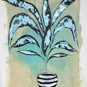 Resilient Botany (Sunset Turquoise) by Studio Hugues Simon, Image 1.