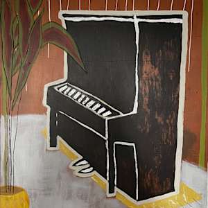The Old Blue Piano by Hugues Simon, Image 1.