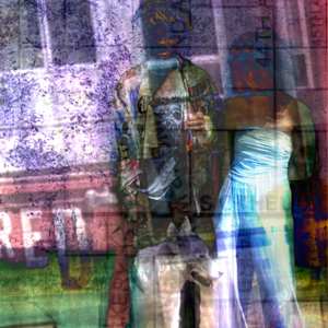 Dog Walkers, Othello Neighborhood, Seattle #1 by Neil Berkowitz, Image 1.