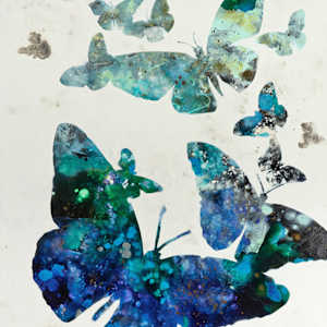 Les Papillons En Vol IX by Pardue Hewett, Image 1.