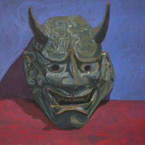 Green Oni Mask by Nicolas Depetris, Image 1.