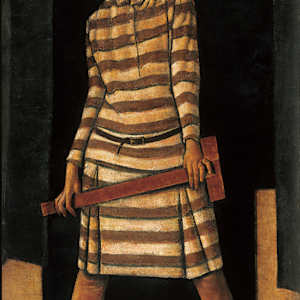 Girl with a T-Square by Nikolai Zagrekov, Image 1.