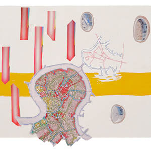 Drawing #1128 by Jean Louis Frenk