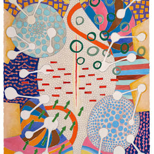 When in Paris Tempera on Paper #1132 by Jean Louis Frenk, Image 1.