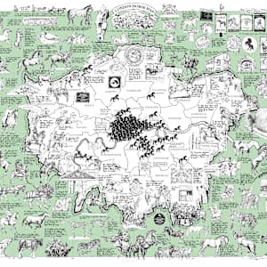 The London Horse Map by Anna Walsh, Image 7.