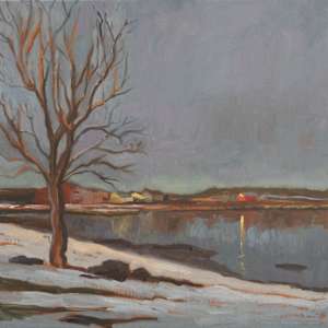 Hudson Park Snow by Patricia Pardini, Image 1.