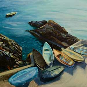 Row Boats by Patricia Pardini, Image 1.