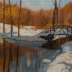 Snowy Bridge by Patricia Pardini, Image 1.