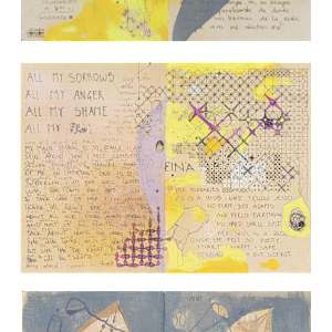 17_ Transmutando by Andreina Davila  Image: De estructura a algo sostenible. Estructura sobre estado liquido. Flexible. Mutable. En construcción. 