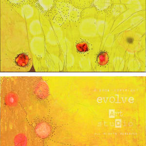 It's Happening (Diptych) by Andreina Davila