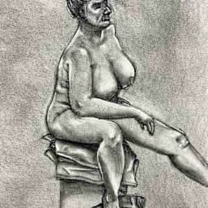 Mia Figure Drawing by Adyson McCullough
