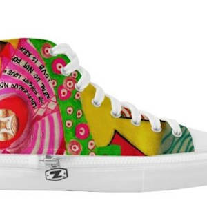 Fearless Kicks_High Cut Canvas by Dennis A. Dizon 